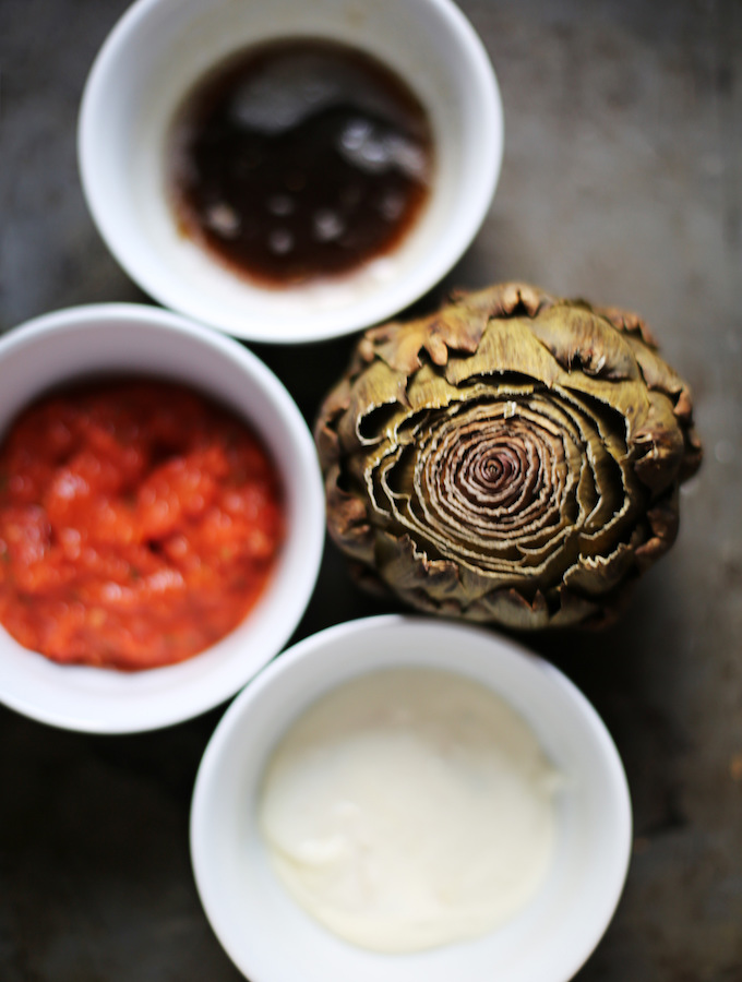 3 Dipping Sauces for Artichokes