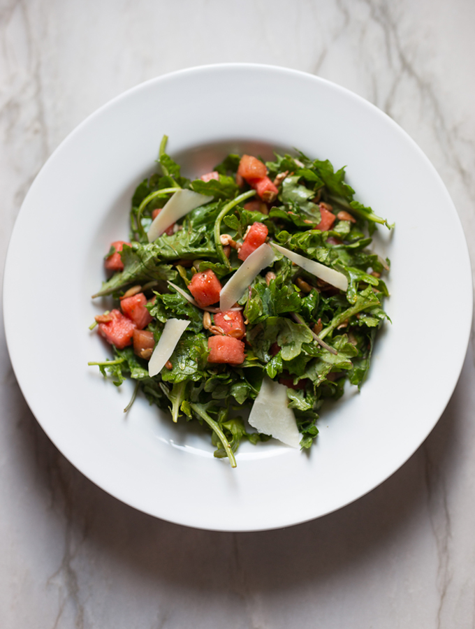 Watermelon Kale Salad Will Be Your Go-To Summer Meal