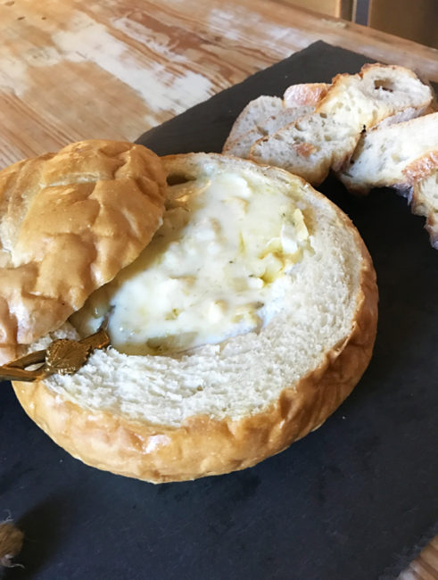 Roasted Garlic Baked Brie Recipe